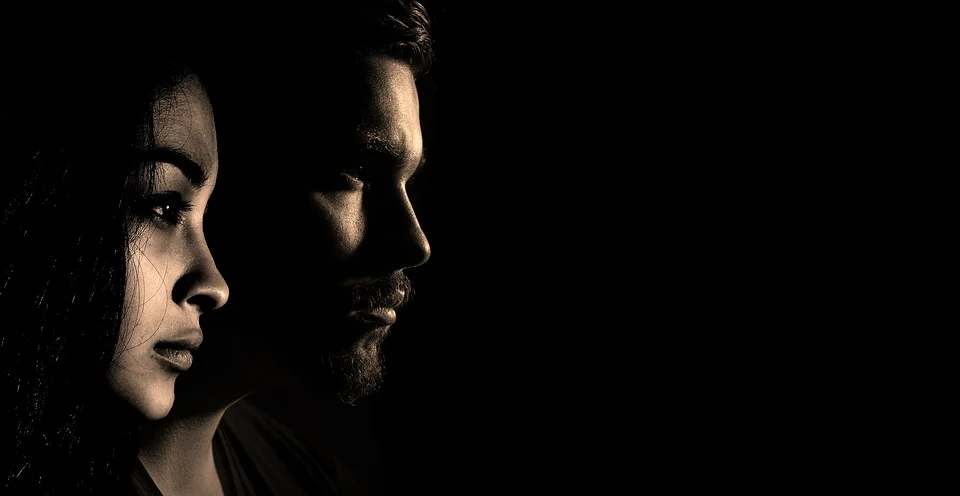 Cień - Kobieta i mężczyzna